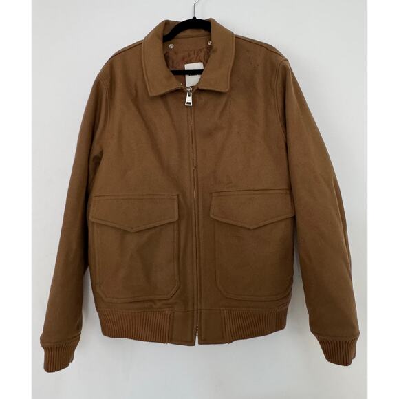 Sandro Shearling Aviator jacket - Picture 2 of 7